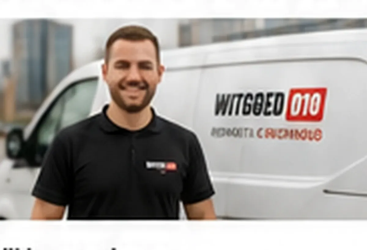 Monteur van Witgoed 010 onderweg voor witgoedreparatie in Rotterdam